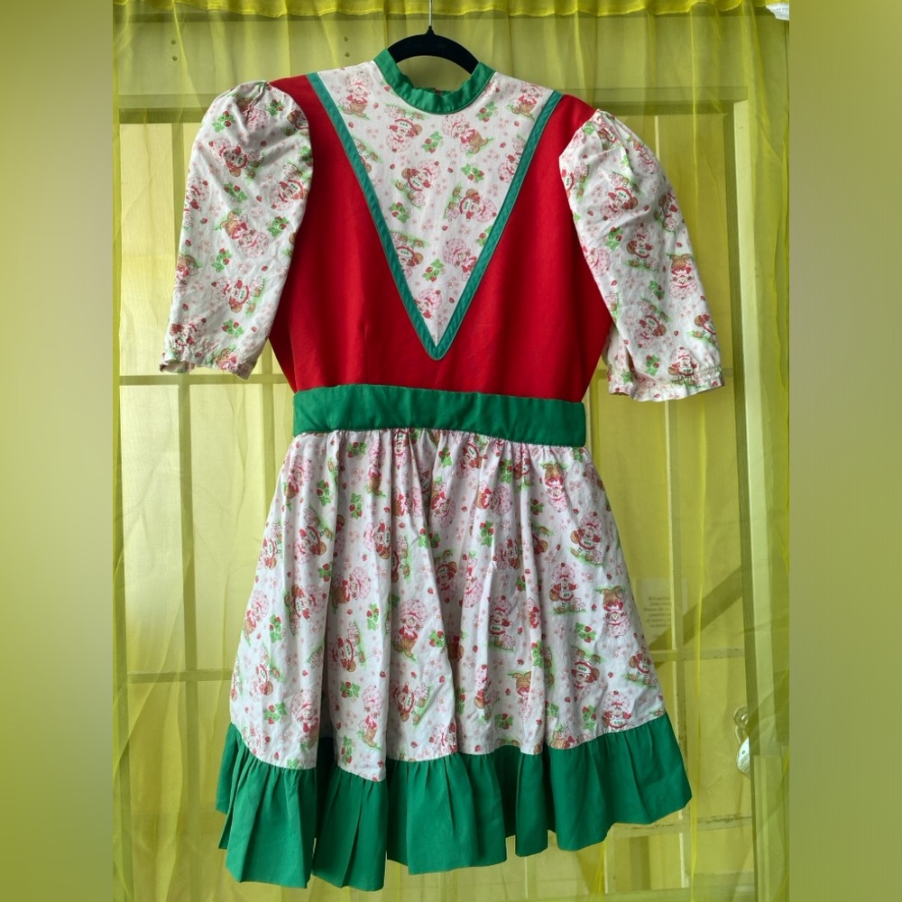 Vintage strawberry shortcake dress with pants
